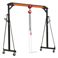 Sealey Portable Gantry Crane Adjustable 1tonne Combo Chain Blocks & Hoists Workplace Stuff UK Sealey Portable Gantry Crane Adjustable 1tonne Combo Chain Blocks & Hoists Workplace Stuff UK