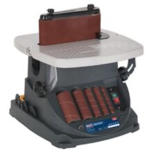 Sealey Oscillating Belt& Spindle/Bobbin Sander 230V Lathes Workplace Stuff UK Sealey Oscillating Belt& Spindle/Bobbin Sander 230V Lathes Workplace Stuff UK