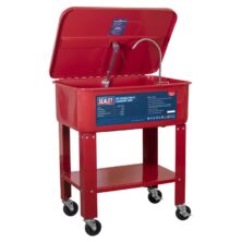 Sealey Mobile Parts Cleaning Tank 50L Electric Workplace Stuff UK Sealey Mobile Parts Cleaning Tank 50L Electric Workplace Stuff UK