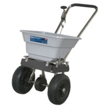 Sealey Stainless Steel Broadcast Salt Spreader 37kg Walk Behind Spreaders Workplace Stuff UK Sealey Stainless Steel Broadcast Salt Spreader 37kg Walk Behind Spreaders Workplace Stuff UK