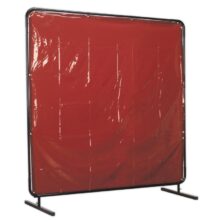 Sealey Workshop Welding Curtain to BS EN 1598 & Frame 1.8 x 1.75m Curtains & Blankets Workplace Stuff UK Sealey Workshop Welding Curtain to BS EN 1598 & Frame 1.8 x 1.75m Curtains & Blankets Workplace Stuff UK