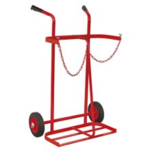 Sealey Welding Bottle Trolley – 2 Bottle Trolley Workplace Stuff UK Sealey Welding Bottle Trolley – 2 Bottle Trolley Workplace Stuff UK