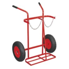 Sealey Welding Bottle Trolley with Pneumatic Tyres – 2 Bottle Trolley Workplace Stuff UK Sealey Welding Bottle Trolley with Pneumatic Tyres – 2 Bottle Trolley Workplace Stuff UK