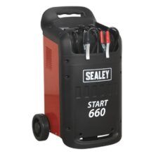 Sealey Starter/Charger 660/100A 12/24V 230V Starters & Chargers Workplace Stuff UK Sealey Starter/Charger 660/100A 12/24V 230V Starters & Chargers Workplace Stuff UK