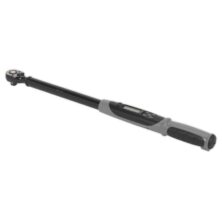 Sealey Angle Torque Wrench Digital 1/2″Sq Drive 20-200Nm(14.7-147.5lb.ft) Black Series 1/2"Sq Drive Workplace Stuff UK Sealey Angle Torque Wrench Digital 1/2″Sq Drive 20-200Nm(14.7-147.5lb.ft) Black Series 1/2"Sq Drive Workplace Stuff UK