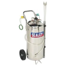 Sealey Air Operated Fuel Drainer 40L Stainless Steel Fuel & Air Con Tools Workplace Stuff UK Sealey Air Operated Fuel Drainer 40L Stainless Steel Fuel & Air Con Tools Workplace Stuff UK