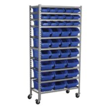 Sealey Mobile Bin Storage System 36 Bins Parts Storage Workplace Stuff UK Sealey Mobile Bin Storage System 36 Bins Parts Storage Workplace Stuff UK