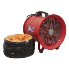 Sealey Portable Ventilator Ø300mm with 5m Ducting Ventilators Workplace Stuff UK Sealey Portable Ventilator Ø300mm with 5m Ducting Ventilators Workplace Stuff UK