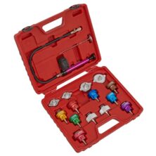 Sealey Cooling System Pressure Test Kit 16pc Coolant Pressure Test Kits Workplace Stuff UK Sealey Cooling System Pressure Test Kit 16pc Coolant Pressure Test Kits Workplace Stuff UK