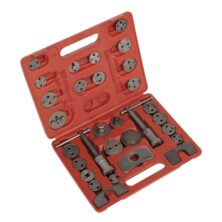Sealey Brake Piston Wind-Back Tool Kit 30pc Brake Wind Back Workplace Stuff UK Sealey Brake Piston Wind-Back Tool Kit 30pc Brake Wind Back Workplace Stuff UK