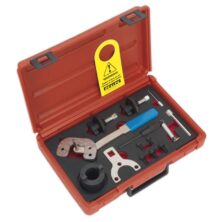 Sealey Diesel Engine Timing Tool Kit – for Alfa Romeo, Ford, PSA, Suzuki, GM 1.3D 16v – Chain Drive Italian Workplace Stuff UK Sealey Diesel Engine Timing Tool Kit – for Alfa Romeo, Ford, PSA, Suzuki, GM 1.3D 16v – Chain Drive Italian Workplace Stuff UK