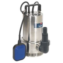 Sealey Submersible Stainless Water Pump Automatic 250L/min 230V Submersible Workplace Stuff UK Sealey Submersible Stainless Water Pump Automatic 250L/min 230V Submersible Workplace Stuff UK