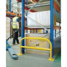 Pallet Racking End Protectors – Steel Tube Safety & Security Workplace Stuff UK Pallet Racking End Protectors – Steel Tube Safety & Security Workplace Stuff UK