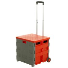 Folding Box Truck with Lid Trolleys Workplace Stuff UK Folding Box Truck with Lid Trolleys Workplace Stuff UK