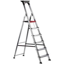Double Decker Aluminium Stepladder Steps & Ladders Workplace Stuff UK Double Decker Aluminium Stepladder Steps & Ladders Workplace Stuff UK