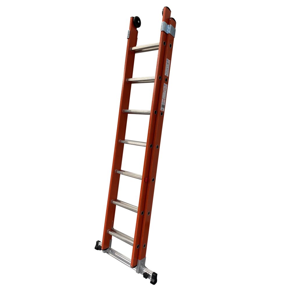 GRP Extension Ladder 2x7 Closed Angle