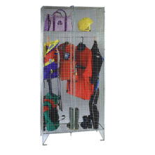 Wire Mesh Wardrobe Cupboard – Double Door Wire Mesh Cupboards Workplace Stuff UK Wire Mesh Wardrobe Cupboard – Double Door Wire Mesh Cupboards Workplace Stuff UK