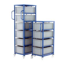 Mobile Tray Racks – Inc PC053 Euro Container Boxes Trolleys Workplace Stuff UK Mobile Tray Racks – Inc PC053 Euro Container Boxes Trolleys Workplace Stuff UK