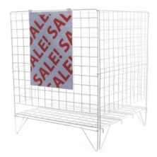 Wire Dump Bin Basket Square (24 inch) Wire Storage Baskets Workplace Stuff UK Wire Dump Bin Basket Square (24 inch) Wire Storage Baskets Workplace Stuff UK