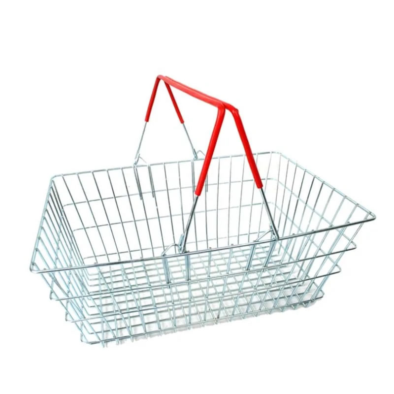 Wire_Shopping_Baskets_Black_Handles_21L_red