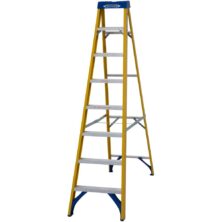 Werner Fibreglass Swingback Stepladder Trade 8 Tread Steps & Ladders Workplace Stuff UK Werner Fibreglass Swingback Stepladder Trade 8 Tread Steps & Ladders Workplace Stuff UK
