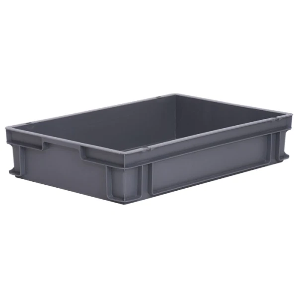 23.7 Litre Euro Stacking Box - Food Approved - L600 x W400 x H120 23.7 Litre Euro Stacking Box - Food Approved - L600 x W400 x H120 Workplace Stuff UK