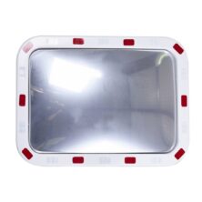 Rectangular Traffic Mirrors with Reflective Edges Safety & Security Workplace Stuff UK Rectangular Traffic Mirrors with Reflective Edges Safety & Security Workplace Stuff UK