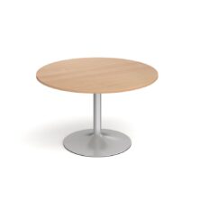 Trumpet Base Circular Dining Table Canteen Furniture Workplace Stuff UK Trumpet Base Circular Dining Table Canteen Furniture Workplace Stuff UK
