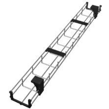 Under-Desk Galvanized Steel Mesh Cable Tray Office Furniture Workplace Stuff UK Under-Desk Galvanized Steel Mesh Cable Tray Office Furniture Workplace Stuff UK
