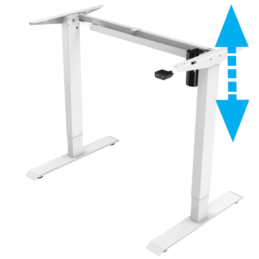 Electric Standing Desk with Single Motor (Frame Only) Electric Standing Desk with Single Motor (Frame Only) Workplace Stuff UK