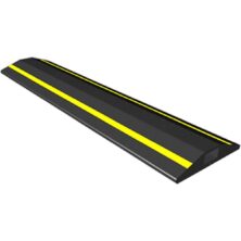 Rubber Floor Cable Cover / Cable Protector 13mm Low Profile Safety & Security Workplace Stuff UK Rubber Floor Cable Cover / Cable Protector 13mm Low Profile Safety & Security Workplace Stuff UK