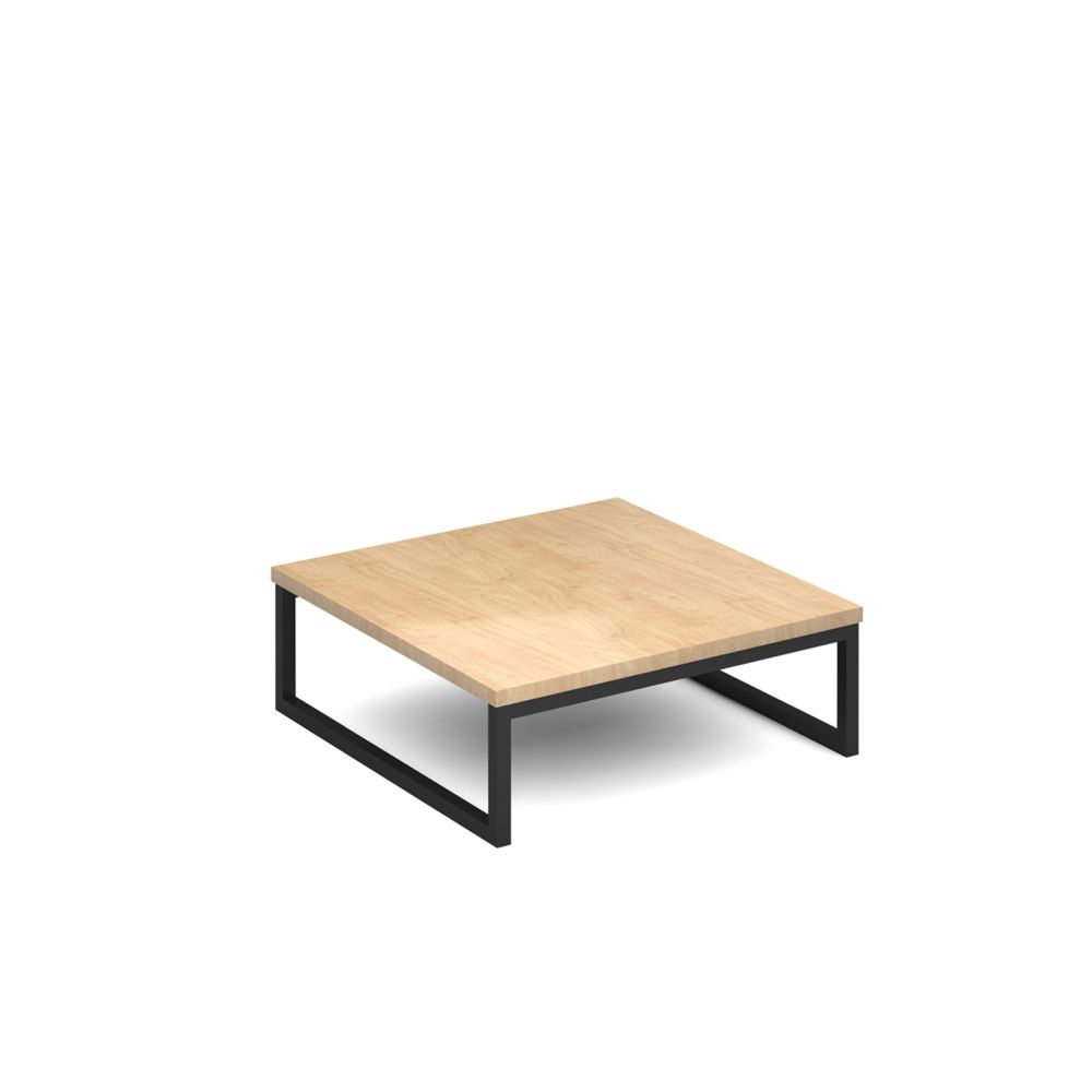 Nera Square Coffee Table with Black Frame Nera Square Coffee Table with Black Frame Workplace Stuff UK