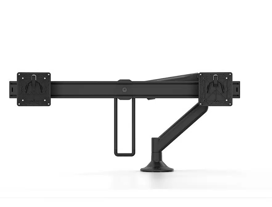 Levo-Monitor-Arm-Optional-Twin-dual-screen-rail-VESA-attachment-TSR902-BK