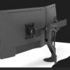 Levo-Monitor-Arm-rear-view-of-arm-with-Dual-Screen-Bar