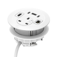 Solo Plus In-Desk Power and Data Module – HDMI, RJ45, 2m Power Lead Office Furniture Workplace Stuff UK Solo Plus In-Desk Power and Data Module – HDMI, RJ45, 2m Power Lead Office Furniture Workplace Stuff UK