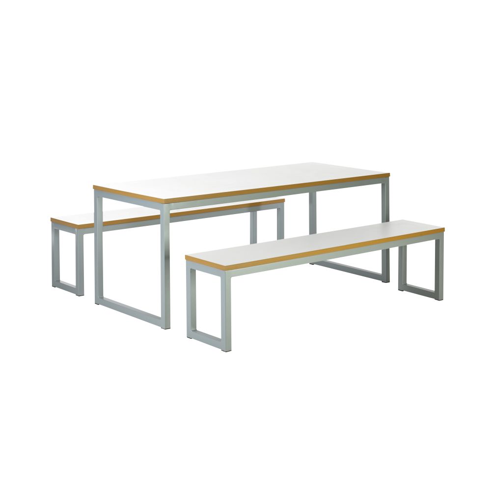 Urban Breakout Dining Bench Seating Set Workplace Stuff UK