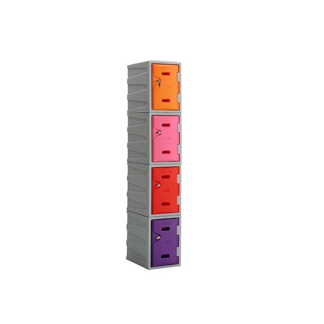 stuff-plastic-lockers-450mm-high-4-door stuff-plastic-lockers-450mm-high-4-door
