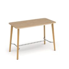 Saxon Rectangular Poseur Worktable with 4 Oak Legs Office Desks Workplace Stuff UK Saxon Rectangular Poseur Worktable with 4 Oak Legs Office Desks Workplace Stuff UK