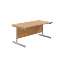 Aztec Single Upright Rectangular Desk with Modesty Panel Office Desks Workplace Stuff UK Aztec Single Upright Rectangular Desk with Modesty Panel Office Desks Workplace Stuff UK