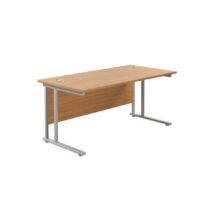 Aztec Twin Upright Rectangular Desk with Modesty Panel Office Desks Workplace Stuff UK Aztec Twin Upright Rectangular Desk with Modesty Panel Office Desks Workplace Stuff UK