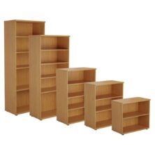 Aztec Wooden Bookcases – Multiple Heights and Finishes Office Bookcases Workplace Stuff UK Aztec Wooden Bookcases – Multiple Heights and Finishes Office Bookcases Workplace Stuff UK