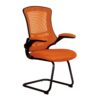 luna-designer-mesh-cantilever-chair-orange luna-designer-mesh-cantilever-chair-orange