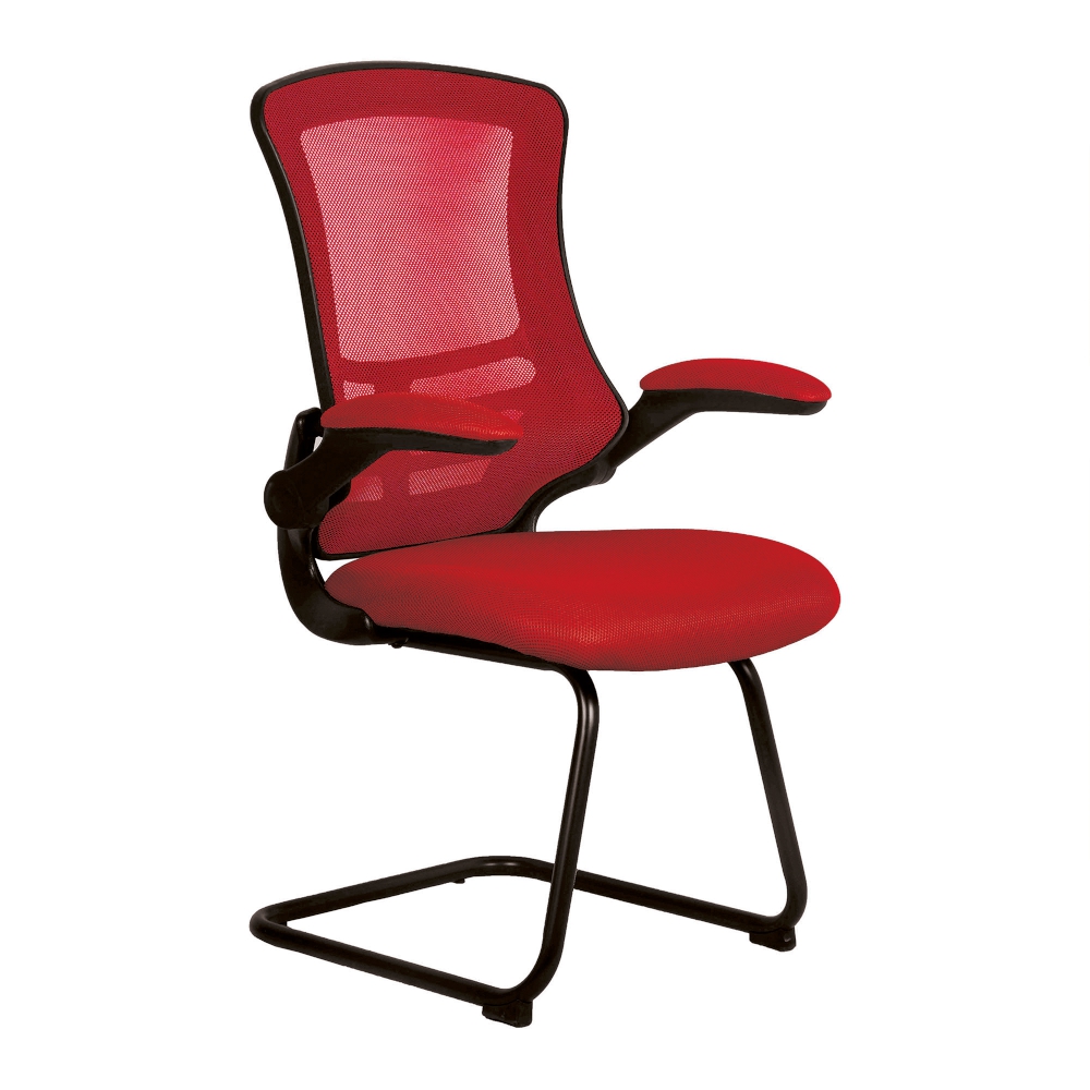 luna-designer-mesh-cantilever-chair-red luna-designer-mesh-cantilever-chair-red
