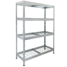 Heavy Duty Value Galvanised Shelving – 300kg UDL Per Wire Mesh Shelf Shelving Workplace Stuff UK Heavy Duty Value Galvanised Shelving – 300kg UDL Per Wire Mesh Shelf Shelving Workplace Stuff UK