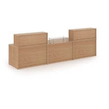 Denver Large Straight Reception Unit Office Desks Workplace Stuff UK Denver Large Straight Reception Unit Office Desks Workplace Stuff UK