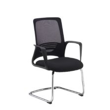 Toto Black Mesh Back Visitors Chair with Black Fabric Seat and Chrome Frame Mesh Back Office Chairs Workplace Stuff UK Toto Black Mesh Back Visitors Chair with Black Fabric Seat and Chrome Frame Mesh Back Office Chairs Workplace Stuff UK