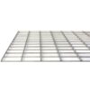 wire shelving close up