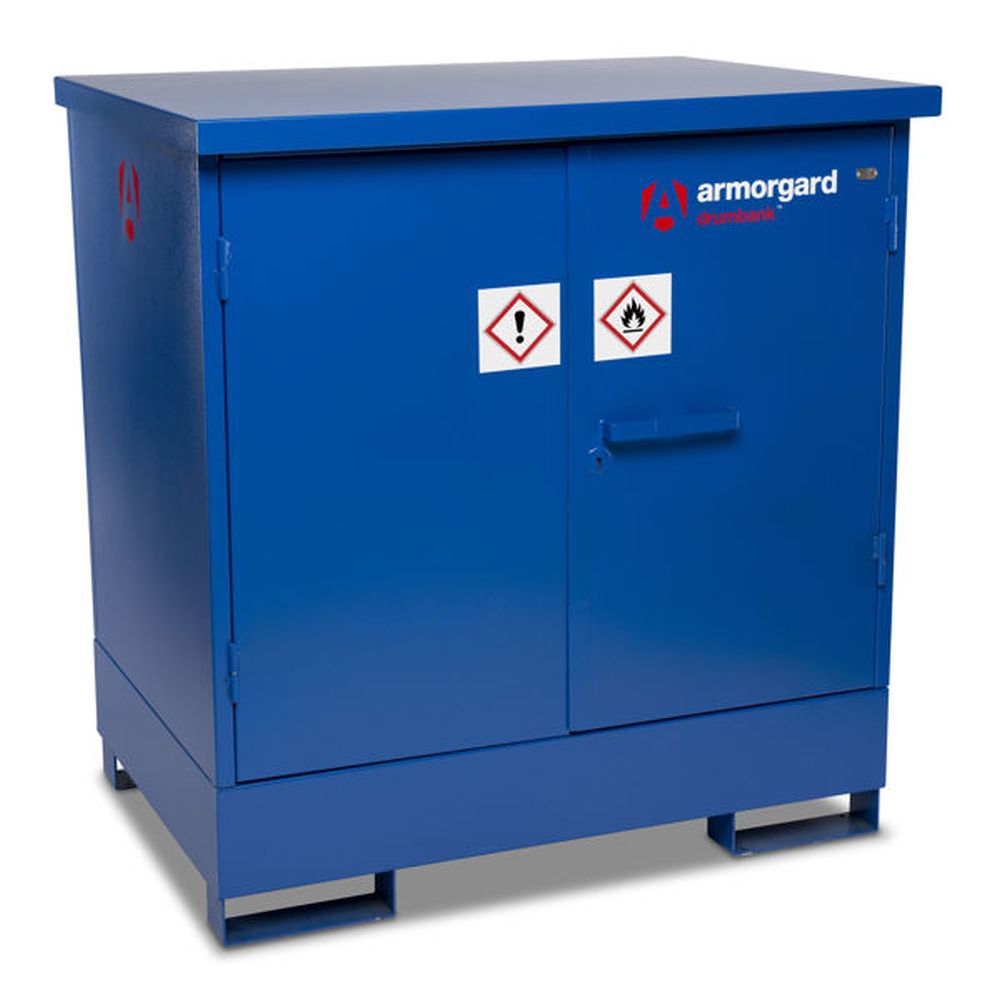 Armorgard DrumBank Range - COSHH Compliant Armorgard DrumBank Range - COSHH Compliant Workplace Stuff UK
