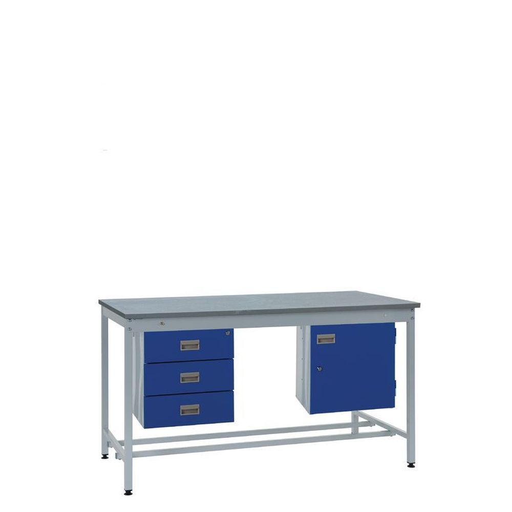 Express ESD Square Tube Workbench Kit B Express ESD Square Tube Workbench Kit B Workplace Stuff UK