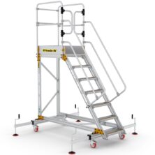 Climb-It Extra Large Platform Safety Steps with Adjustable Stabilisers EN 131 Access Platforms & Steps Workplace Stuff UK Climb-It Extra Large Platform Safety Steps with Adjustable Stabilisers EN 131 Access Platforms & Steps Workplace Stuff UK